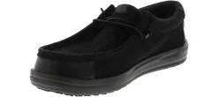Slip Resistant|HEYDUDE Wally Work CE Men’s Slip Resistant Shoe Black
