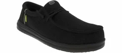 Slip Resistant|HEYDUDE Wally Work Men’s Carbon Toe Work Shoe Black
