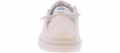 Casual|HEYDUDE Wendy Boho Crochet Youth Girls' (12-4) Casual Shoe White