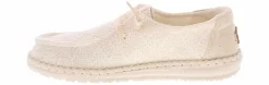 Flat|Comfort Shoes|HEYDUDE Wendy Boho Knit Women’s Casual Shoe White