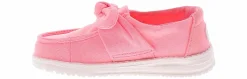 Casual|HEYDUDE Wendy Bow Stardust Toddler Girls’ (7-10) Casual Shoe Pink