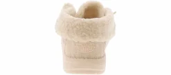 Casual|HEYDUDE Wendy Fold Brushed Cozy Youth Girls’ (11-3) Shoe Beige