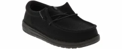 Casual|HEYDUDE Wendy Funk Mono Shade Youth Boys’ (11-3) Casual Shoe Black