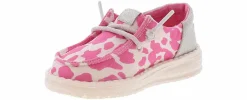 Casual|HEYDUDE Wendy Funk T Cowgirl Bling Toddler Girls’ (5-10) Casual Shoe Pink