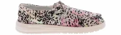 Casual|HEYDUDE Wendy Leopard Youth Girls' (13-6) Casual Shoe Pink