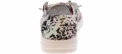 Casual|HEYDUDE Wendy Leopard Youth Girls' (13-6) Casual Shoe Pink