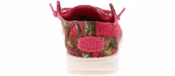 Casual|HEYDUDE Wendy Realtree Edge Toddler Girls' (4-10) Casual Shoe Pink