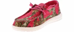 Canvas Shoes|Flat|HEYDUDE Wendy Realtree Edge Women’s Casual Shoe Pink