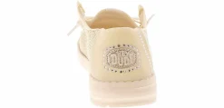 Flat|Comfort Shoes|HEYDUDE Wendy Sequin Women's Casual Shoe Gold