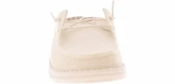 Canvas Shoes|Flat|HEYDUDE Wendy Slip Classic Women’s Casual Shoe White