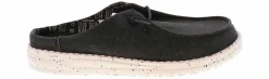Canvas Shoes|Flat|HEYDUDE Wendy Slip Classic Women’s Casual Shoe Black