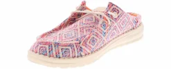 Canvas Shoes|Flat|HEYDUDE Wendy Slip Surf Baja Women's Casual Shoe Multicolor