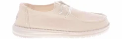 Flat|Comfort Shoes|HEYDUDE Wendy Stardust Women's Casual Shoe White