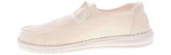 Flat|Comfort Shoes|HEYDUDE Wendy Stardust Women's Casual Shoe White