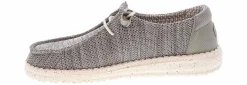 Canvas Shoes|Flat|HEYDUDE Wendy Stretch Mesh Women’s Casual Shoe Grey