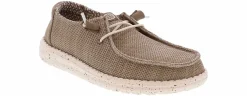 Flat|Slip-On|HEYDUDE Wendy Stretch Mesh Women’s Casual Shoe Brown