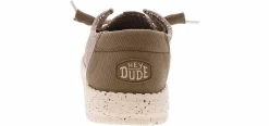Flat|Slip-On|HEYDUDE Wendy Stretch Mesh Women’s Casual Shoe Brown