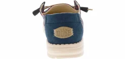 Flat|Comfort Shoes|HEYDUDE Wendy Ugly Sweater Women's Casual Shoe Blue