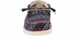 Flat|Comfort Shoes|HEYDUDE Wendy Ugly Sweater Women's Casual Shoe Blue