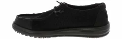 Slip Resistant|HEYDUDE Wendy Work CE Women's Slip Resistant Shoe Black