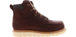 Safety Toe Boots|Slip Resistant|IRISH SETTER Ashby 6-In Men’s Alloy Toe Work Boot Brown