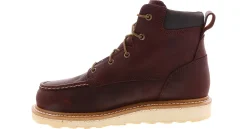 Safety Toe Boots|Slip Resistant|IRISH SETTER Ashby 6-In Men’s Alloy Toe Work Boot Brown