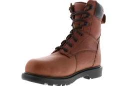 Safety Toe Boots|IRON AGE Hauler Men's Composite Toe Work Boot Brown