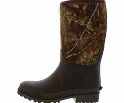 Rain Boots|Water Shoes|ITASCA Slough Stalker Men’s Waterproof Boot Brown