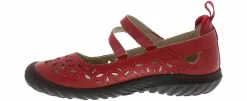 Flat|Comfort Shoes|JBU Bellerose Encore Mary Jane Women’s Casual Shoe Red