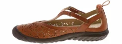 Flat|Comfort Shoes|JBU Daffodil Whisky Mary Jane Women’s Comfort Shoe Brown