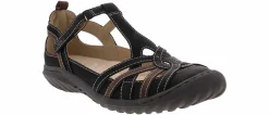 Outdoor Sandals|JBU Dove Earth Women’s Comfort Shoe Black