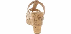 Comfort Sandals|Wedge & Platform Sandals|JELLYPOP Amelina Women's Wedge Sandal Gold