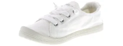 Canvas Shoes|Flat|JELLYPOP Dallas Women's Canvas Shoe White