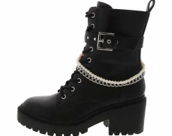 Short Boots & Booties|Wedge & Heeled Boots|JELLYPOP Quinn Women’s Fashion Boot Black