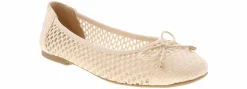 Flat|Slip-On|JELLYPOP Salacy Ruce Rafia Women's Casual Shoe Beige