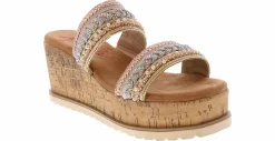 Comfort Sandals|Wedge & Platform Sandals|JELLYPOP Sarita Women's Wedge Sandal Multicolor