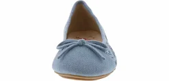 Flat|Comfort Shoes|JELLYPOP Tianna Denim Women’s Fashion Flat Blue