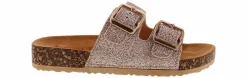 Sandals|KENSIE GIRL Rose Gold Youth Girls’ (11-5) Footbed Sandal Pink
