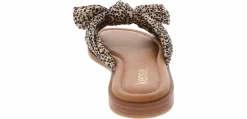 Comfort Sandals|Flat Sandals|KENSIE Renta 2 Leopard Tie Women's Slide Sandal Multicolor