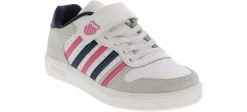 Athletic & Sneakers|Casual|K-SWISS Court Palisades Youth Girls' (11-3) Athletic Sneaker White