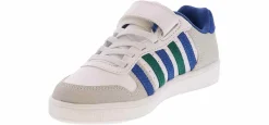 Athletics & Sneakers|Casual|K-SWISS Palisades Strap Youth Boys' (11-3) Court Sneaker White