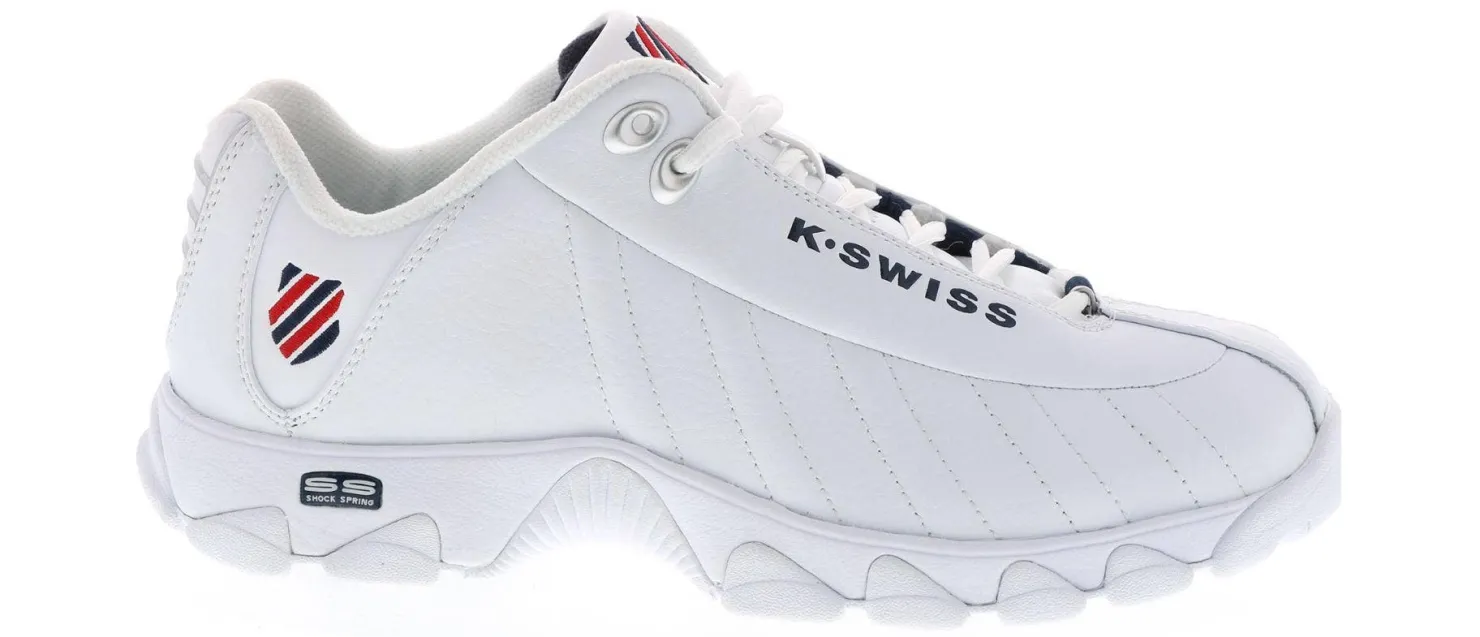 Walking Shoes|Training Shoes|K-SWISS St329 Cmf Men's Extra Wide-Width Walking Shoe White