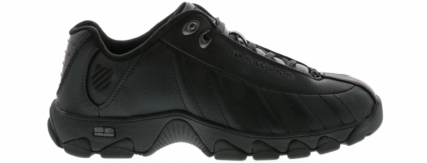 Running Shoes|Training Shoes|K-SWISS St329 Men's Walking Shoe Black
