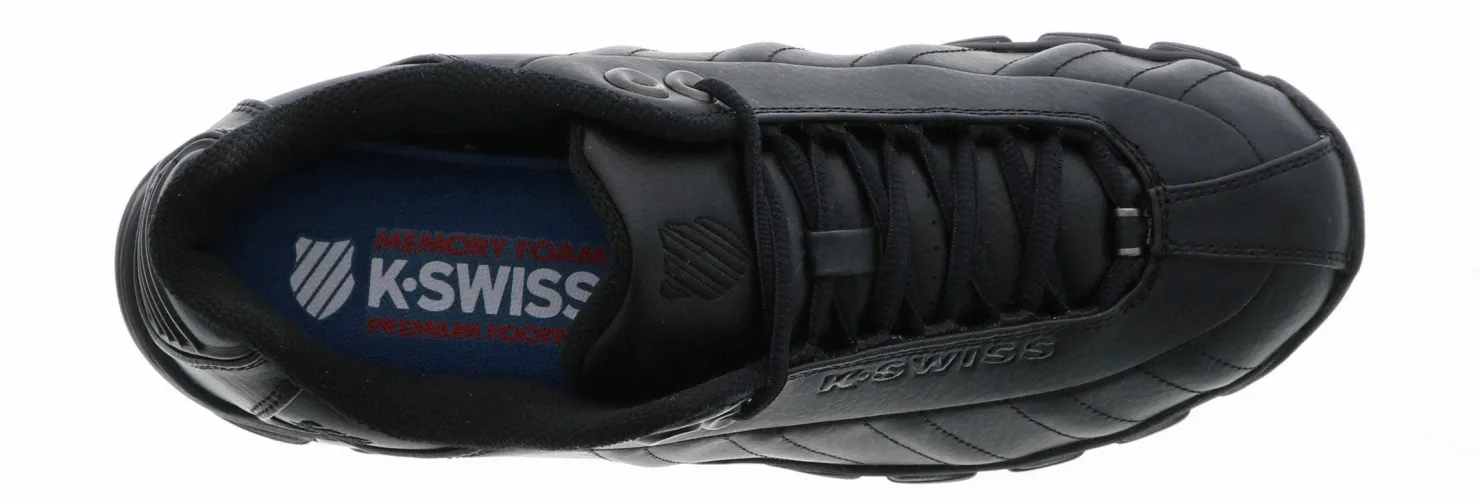 Running Shoes|Training Shoes|K-SWISS St329 Men's Walking Shoe Black