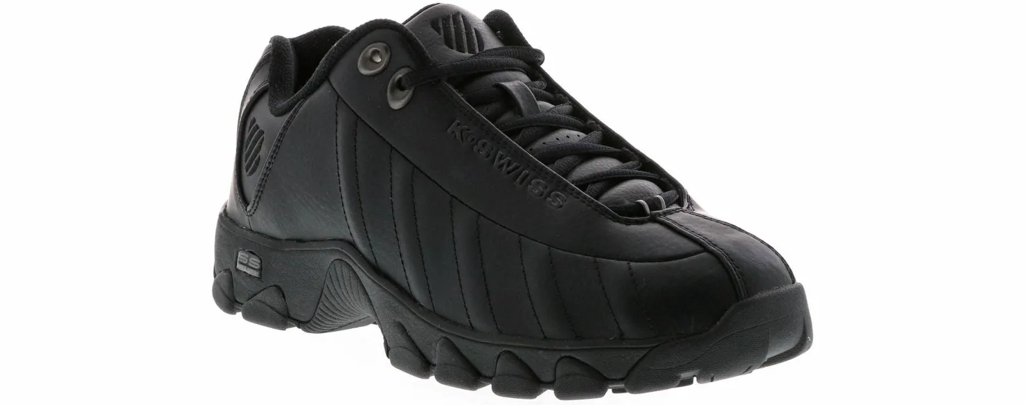 Running Shoes|Training Shoes|K-SWISS St329 Men's Walking Shoe Black