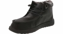 Short Boots|LAMO Trent Men’s Faux Fur Boot Grey