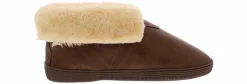 Comfort Shoes|Slippers|LAMO Waxed Men’s Comfort Slipper Brown