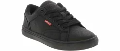Athletics & Sneakers|Casual|LEVIS Levi’s Jeffrey Triple Youth Boys’ (11-3) Casual Sneaker Black