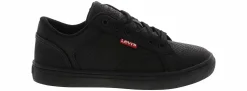 Athletics & Sneakers|Casual|LEVIS Levi’s Jeffrey Triple Youth Boys’ (11-3) Casual Sneaker Black