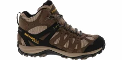 Short Boots|Hiking Boots|MERRELL Accentor 3 Mid Men’s Waterproof Hiking Boot Brown